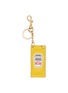 ANYA HINDMARCH Heinz Mustard Leather Keyring Charm