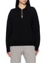BARRIE Sparkling Cross Cashmere Polo