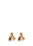Main View - Click To Enlarge - XIAO WANG - 'Stardust' diamond 14k yellow gold earrings