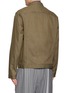 Back View - Click To Enlarge - EDWIN - Garment Dyed Denim Jacket