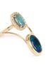 Detail View - Click To Enlarge - XIAO WANG - 'Galaxy' diamond opal 18k yellow gold ring