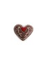 GRY & SIF Embroidered Gingerbread Heart Ornament