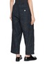 Back View - Click To Enlarge - AODRESS - Big Tuck Jacquard Trousers