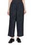 AODRESS Big Tuck Jacquard Trousers