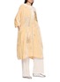 Figure View - Click To Enlarge - AODRESS - Three Abstructs Velvet Midi Dress