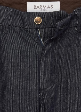  - BARMAS - Straight Leg Cotton Denim Jeans