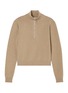 Main View - Click To Enlarge - RÓHE - Turtleneck Half Zip Knit Sweater