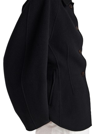 Detail View - Click To Enlarge - RÓHE - Sculptural Double Faced Jacket