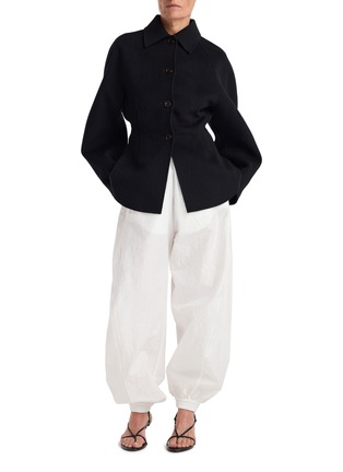 Figure View - Click To Enlarge - RÓHE - Sculptural Double Faced Jacket