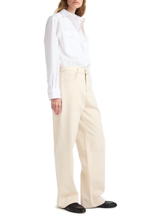 Detail View - Click To Enlarge - RÓHE - Baggy Light Wash Jeans