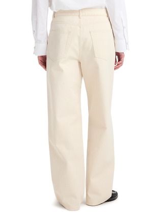 Back View - Click To Enlarge - RÓHE - Baggy Light Wash Jeans