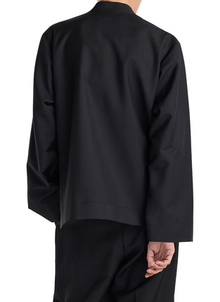 Back View - Click To Enlarge - RÓHE - Mandarin Collar Jacket