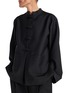 Main View - Click To Enlarge - RÓHE - Mandarin Collar Jacket
