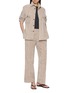 Figure View - Click To Enlarge - F.IT - Elasticated Corduroy Pants