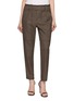 F.IT Pleated Tapered Check Pants