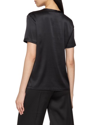 Back View - Click To Enlarge - F.IT - Satin Short Sleeve T-Shirt