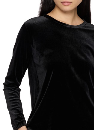  - F.IT - Velvet Long Sleeve T-Shirt