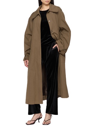 Figure View - Click To Enlarge - F.IT - Velvet Long Sleeve T-Shirt