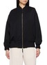 F.IT Relaxed Zip Up Bomber Jacket