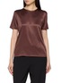 F.IT Satin Short Sleeve T-Shirt