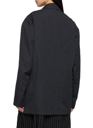 Back View - Click To Enlarge - Y'S - Tailored Double Breasted Blazer