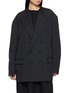 Main View - Click To Enlarge - Y'S - Tailored Double Breasted Blazer