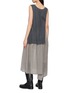 Back View - Click To Enlarge - Y'S - Sleeveless Layered Dress