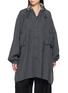 Y'S Gathered Drawstring Collar Blouse