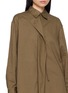  - Y'S - Asymmetric Open Front Longline Blouse