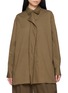 Y'S Asymmetric Open Front Longline Blouse