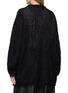 Back View - Click To Enlarge - Y'S - Chain Stitch V-Neck Cardigan