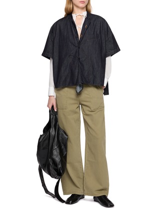 Figure View - Click To Enlarge - Y'S - Box Denim Shirt