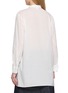Back View - Click To Enlarge - Y'S - Stand Collar String Cotton Shirt