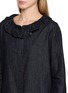  - Y'S - Gather Collar Denim Shirt