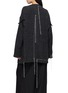Back View - Click To Enlarge - Y'S - Dropped Shoulder Contrast Stitch Jacket