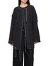 Y'S Dropped Shoulder Contrast Stitch Jacket
