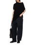 Figure View - Click To Enlarge - Y'S - Mix Textured Pants