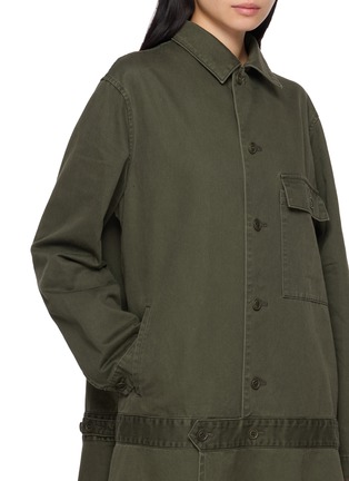  - Y'S - Flared Hem Blouson Dress