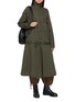 Figure View - Click To Enlarge - Y'S - Flared Hem Blouson Dress