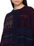  - Y'S - Tyrolean Patchwork Intarsia Knit Cardigan