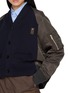  - SACAI - Hybrid Nylon Knit Cardigan