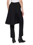 Back View - Click To Enlarge - SACAI - Layered Belted Suiting Pants