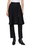 SACAI Layered Belted Suiting Pants