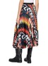 Back View - Click To Enlarge - SACAI - x A.P.C Quilts Midi Skirt