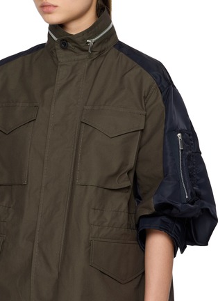  - SACAI - Hybrid Cotton Weather Jacket
