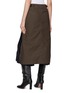 Back View - Click To Enlarge - SACAI - Zip Detail Midi Skirt