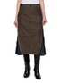 SACAI Zip Detail Midi Skirt