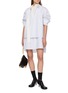 Figure View - Click To Enlarge - SACAI - Striped Poplin Mini Dress