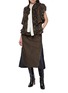 Figure View - Click To Enlarge - SACAI - Fringed Tweed Vest