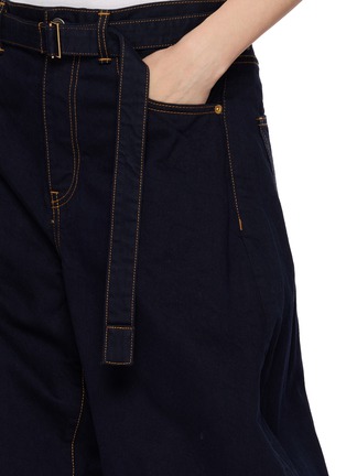  - SACAI - Barrel Leg Denim Jeans